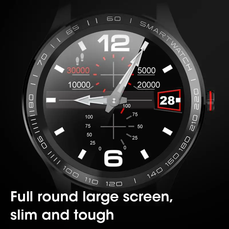 L9 Смарт часы ЭКГ сердечный ритм звонки напоминание полный сенсорный Smartwatch IP68 Водонепроницаемые часы для мужчин для Android IOS PK L7 L8 GT2