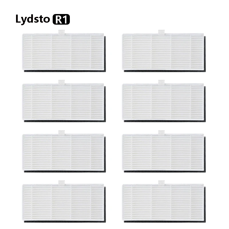 For Lydsto R1 Robot Vacuum Cleaner Spare Parts Side / Main Brush HEPA Filters Dust Bag Disposable Mop Cloth Accessories vacuum cleaner accessories,vacuum cleaner filters,vacuum cleaner bag,vacuum cleaner dust bag,vacuum cleaner brush filter,robot vacuum accessories,vacuum cleaner parts