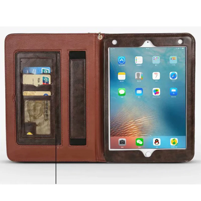 Essidi качественный роскошный умный чехол для ipad 2, 3, 4 5 6-го поколения, чехол для планшета с подставкой для ipad 6 5 4 3 2 с веревкой