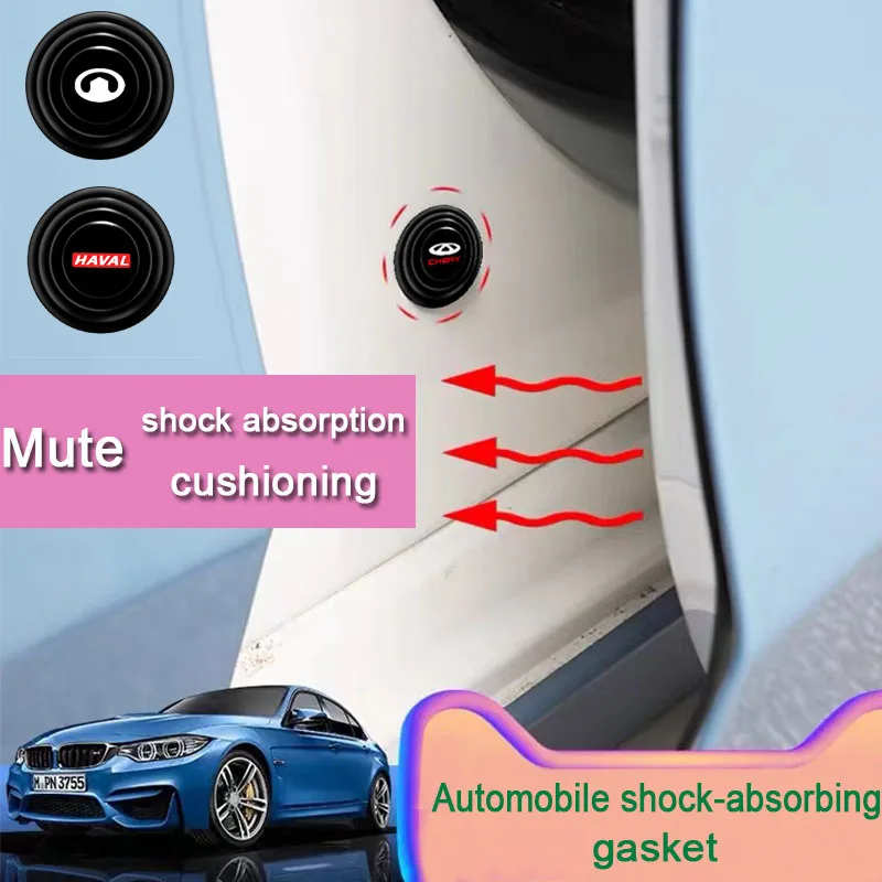 4pcs Car Door Hood Trunk Shock Absorber Cushion for Renault Clio Megane 3 2 4 Trafic Captur Sport Fluenc Accessories | Автомобили и