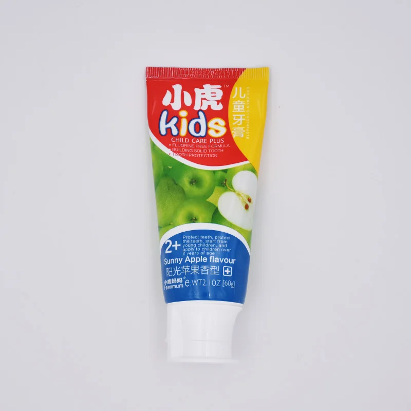 2-12Years Toothpaste Children's Fluorine Free Toothpaste Anti-caries Organic Toothpaste Teeth Whitening Cleaning Hygiene Dental