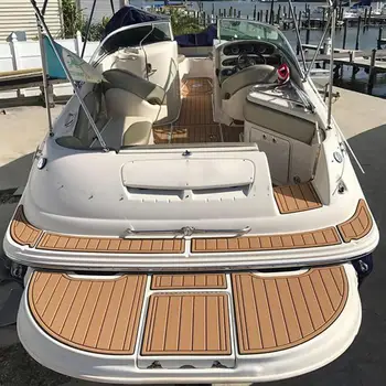 

Self-Adhesive marine EVA deck mat anti skid pad 600*2400mm eva teak sheet car marine boat flooring for car and boat