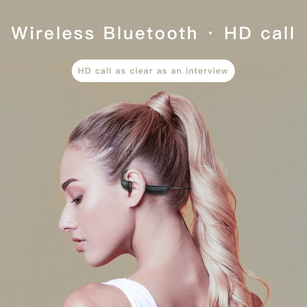 G 100 Bluetooth 5 0 Wireless Headphones Bone Conduction Earphone Outdoor Wireless Sports Earphones Handsfree Headsets