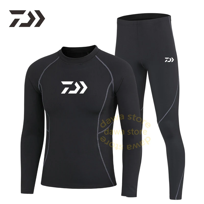 Одежда Daiwa нижнее белье для рыбалки утепленный теплый дышащий плотный