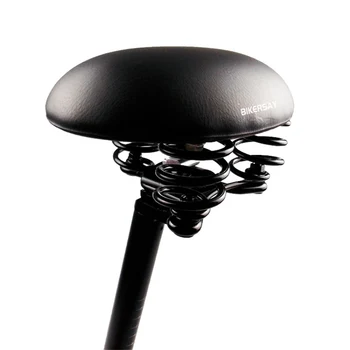 

Bicycle Cushion Spring Absorbe Shock Mountainous Bicycle Saddle Seat Riding Saddle Anti-Compression PU Cushion