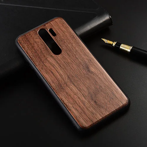 1 Чехол для Xiaomi Redmi Note 8 Pro тонкий деревянный задний Чехол ТПУ чехол на бампер для Redmi Note8 чехол для телефона - Цвет: 1
