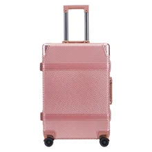 20/24 дюймов алюминиевая рама PC чемодан на колесиках модный mala de viagem чемодан maletas чемодан тяга коробка koffer