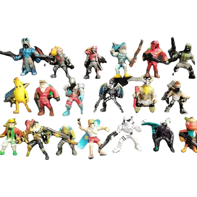 5.5-7cm Fortnites Action Figures Dolls Collection Cartoon Series Anime Model Ornaments PVC Toys Kids Birthday Christmas Gift 2