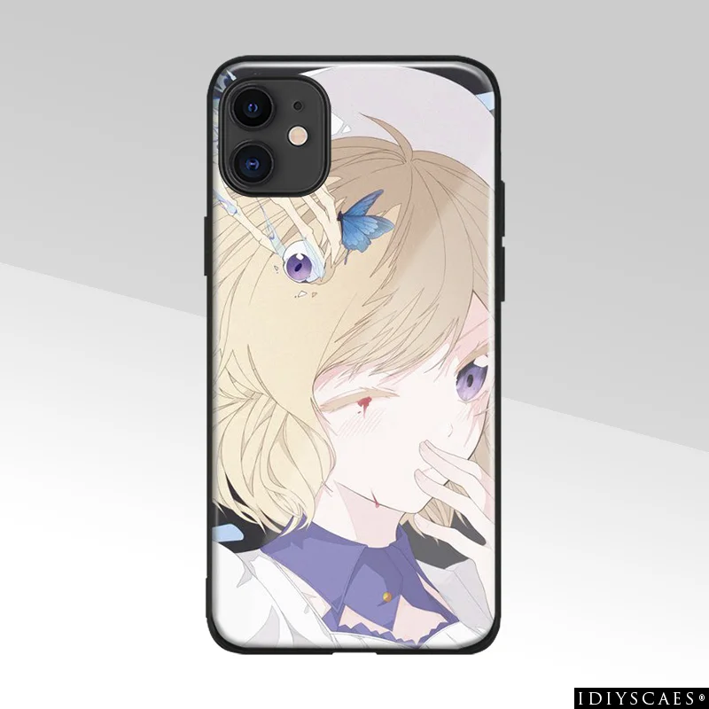 Kotoko Iwanaga Kyokou Suiri Anime Phone Case For Iphone 6s 7 8 X Xr Xs 11 Pro Max Samsung S Note 8 9 10 20 Plus Cover Shell Fitted Cases Aliexpress