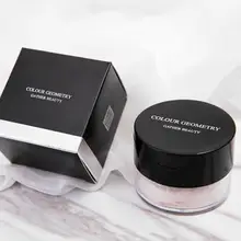 Рассыпчатая пудра прозрачный макияж контроль масла водонепроницаемая отделка для отделки лица установка с косметическим слоем