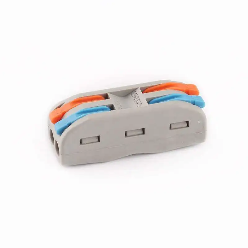 50/100 шт проволочный соединитель Mini быстрой зарядки универсальный компактный проводки, проводниковый блок 100 шт. DF-21/DF-22 факсированная Скоба разъем