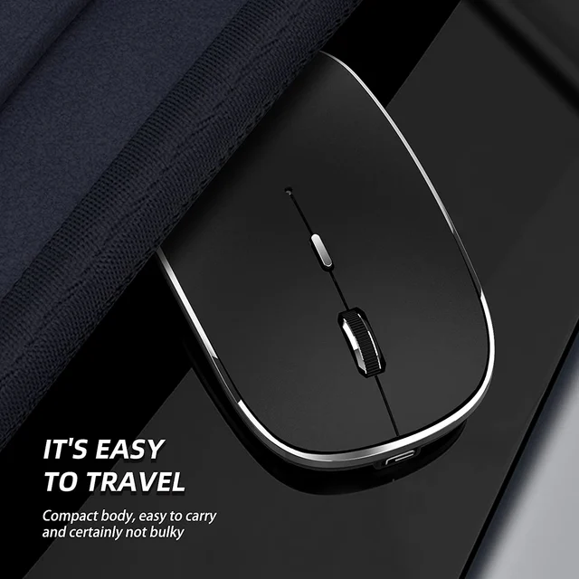 Wireless Optical Mouse - 2.4GHz, USB Receiver, 800 DPI, 4-Way Scrolling ...