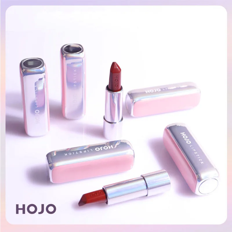 

HOJO brand Mirage color cloud fluffy lipstick for female students small group soft fog elegant color brick red tomato red