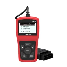 Считыватель кодов V319 OBDII/EOBD Считывание/Чистка OBD Код ошибки OBD2 V319 ELM327 автомобильный диагностический инструмент obd2 сканер VS ELM 327 V1.5