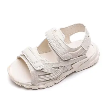 

New Boys Sandals For Children Beach Shoes Summer Mixed Color Non-slip Fashion Kids Sports Casual Student Leather Sandals
