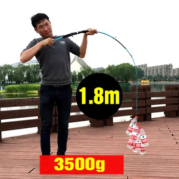 Fishing Rod Spinning Casting Fly Ultralight Carp Carbon Glassfiber Pesca Hand Lure Feeder Pole fish gear Travel Surf 1.5M 1.8M 2
