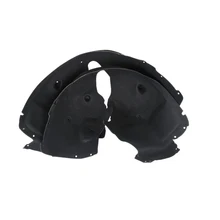 Изоляция шин хлопок заказной для Tesla модель 3 автомобиля переднее колесо звукоизоляционный хлопок коврик звукоизоляционный защитный коврик(черный) 2 шт