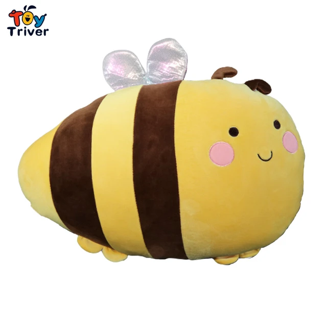 Kawaii Bee Honeybee Apis Bumblebee Plush Toys Stuffed Animals Doll