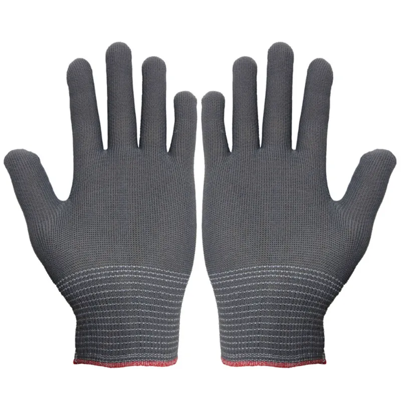 Antistatic Gloves 2PCS Anti Static ESD Electronic Working Gloves Pu Finger Coated Finger PC Antiskid for Protection full finger gloves electrical insulating gloves