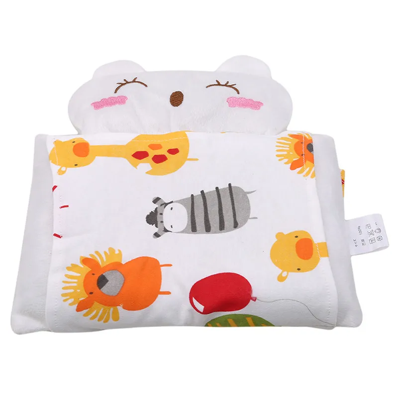 0-24 Month Baby Sleeping Pillow Prevent Flat Head Infants Animal Bedding Pillows Newborn Boy Girl Room Decoration Accessorie - Цвет: lion