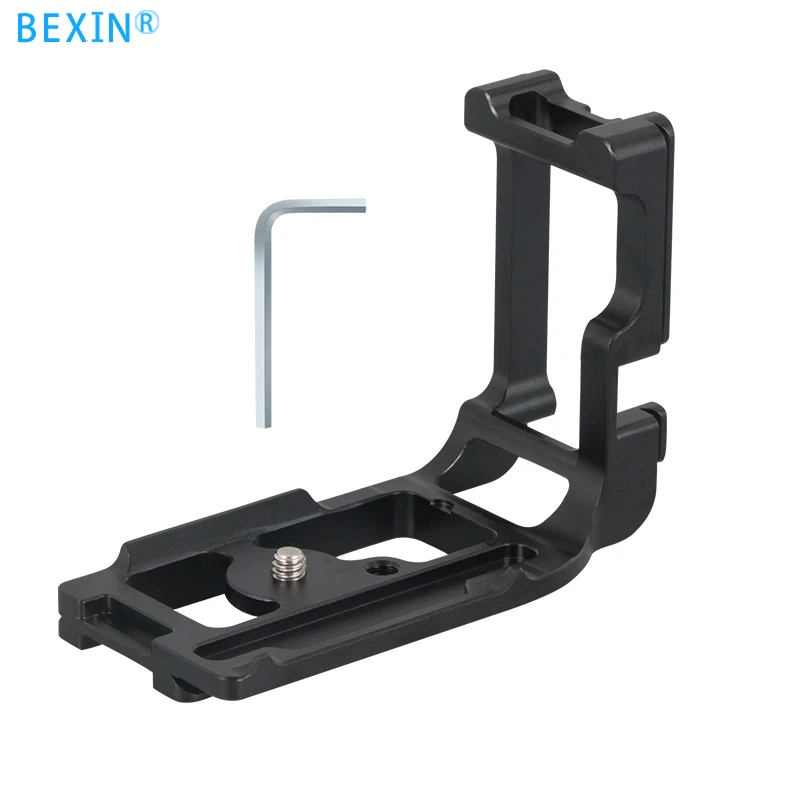 BEXIN вертикальный placa L БЫСТРОРАЗЪЕМНАЯ пластина Кронштейн для Canon 5D3 5DIII 5D Mark III DSLR Arca-Swiss 38 мм стандарт