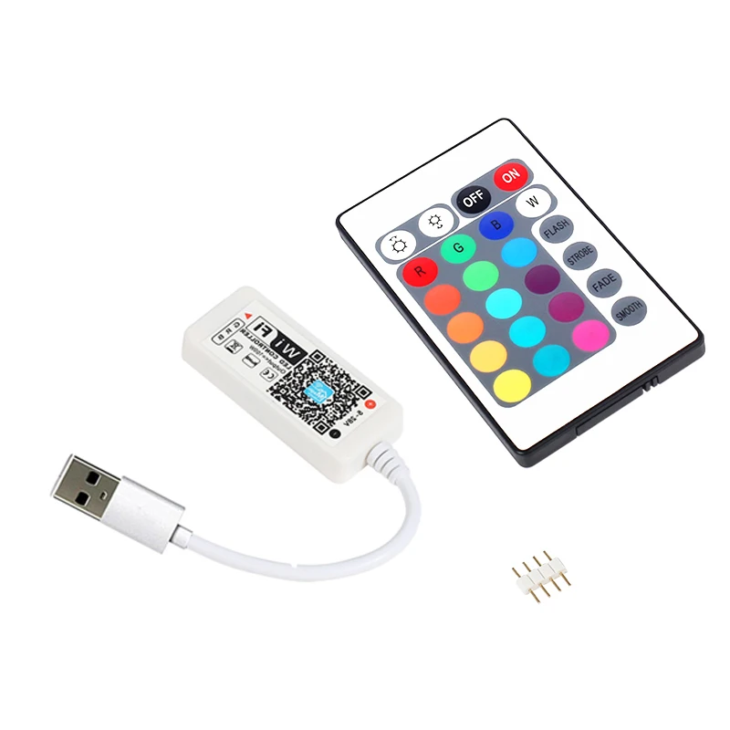 Controle Remoto, RGB, RGBWW, Faixa de LED, 5050, 5630, 5V-24V