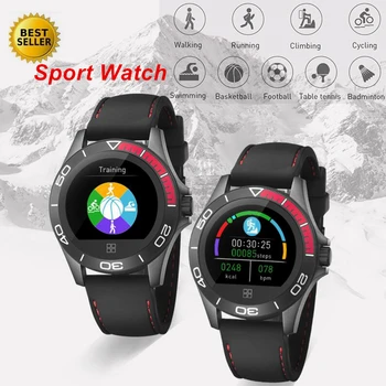 

Bluetooth Smart Watch Men Sport Smartwatch Heart Rate Blood Pressure Monitor Pedometer Tracker Wristband Watch For Android IOS