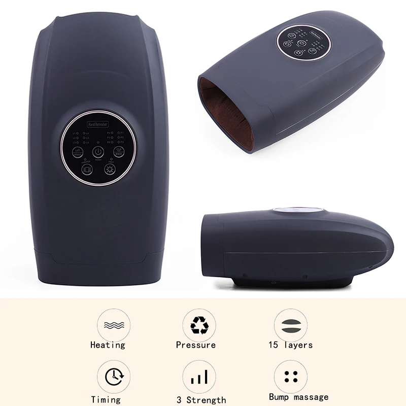 

Protector Finger Massager Air Compression Hands Massage Device Beauty Finger Health Spa Pressure Therapy Hand Care