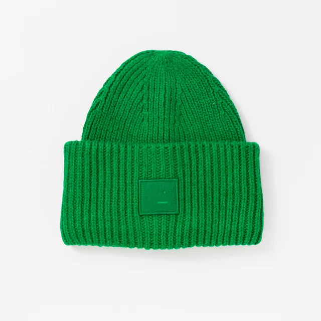 AC Studios Smiling face Beanie Skull Caps knitted Cashmere Eye Warm Couple Lovers Acne Hats Tide Street Hip-hop Wool Cap Adult 24