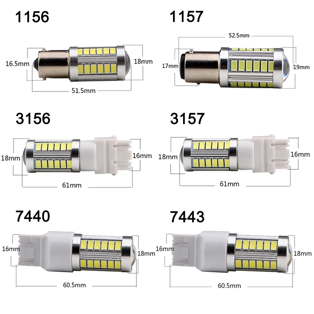 2X12 V 33 SMD 5730 1156 p21w 1157 p21/5 Вт T20 T25 H4 H7 H11 H13 9005 9006 машинные Led поворотные/Хвост/Сигнальный светильник s Автомобильная Противо-Туманная светильник спереди