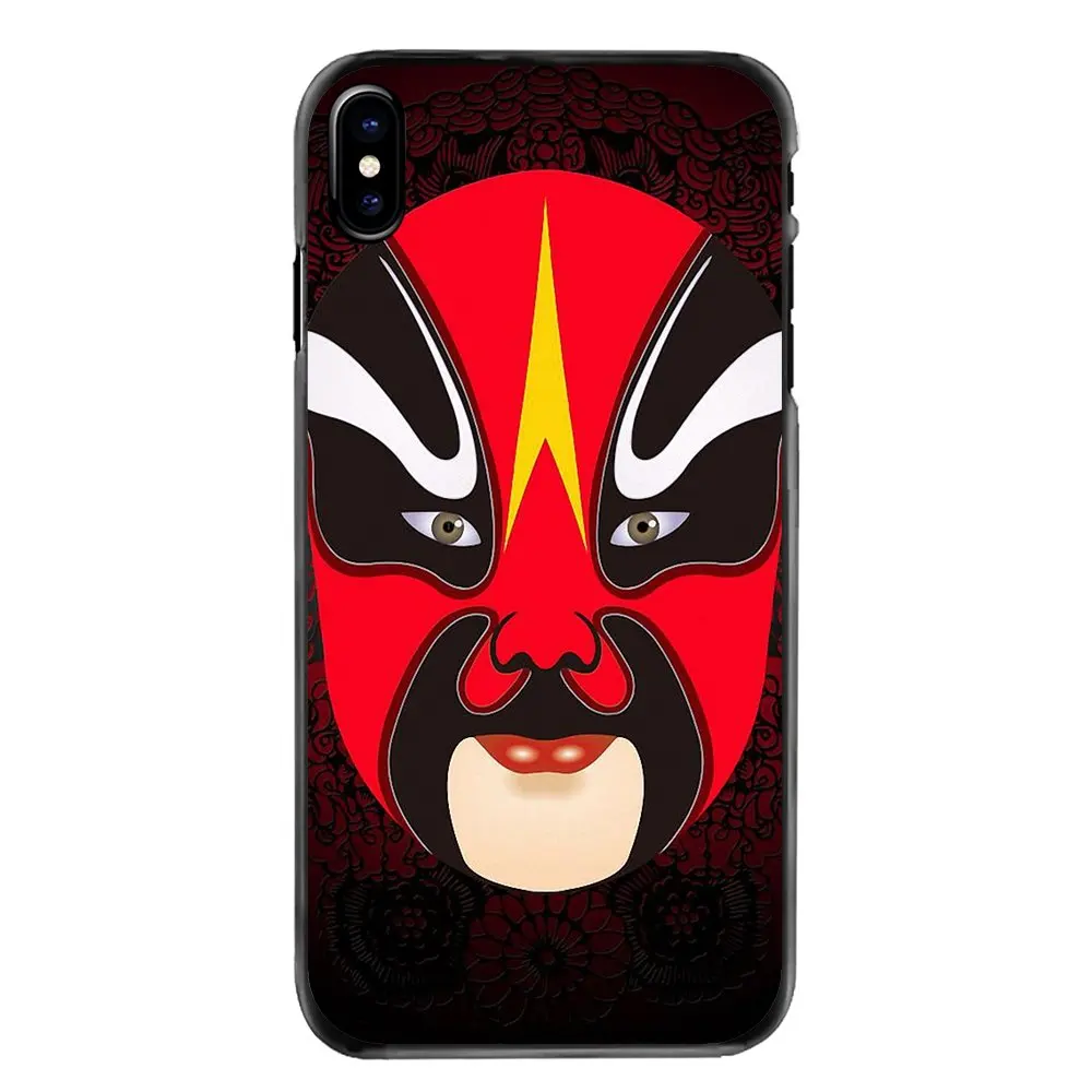 images 3 Китайский Стиль Пекинская опера для iPhone 11 Pro iPod Touch 4 4S 5 5S 5C SE 6 6S 7 8 Plus X XR XS MAX аксессуары чехол для телефона - Цвет: images 3