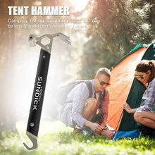 

Upgrade Outdoor Camping Tent Portable Hammer Stainless Steel Tent Nail Puller Tent Peg Hiking Fishing Tent Nail Puller