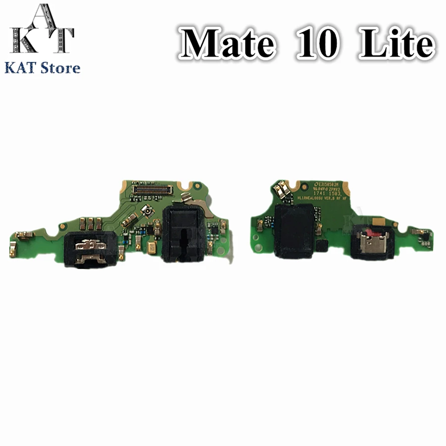 

10Pcs Original New for Huawei Mate 10 lite Micro USB Port Dock Charger Connector Charging Flex Cable Board with IC Replace Parts