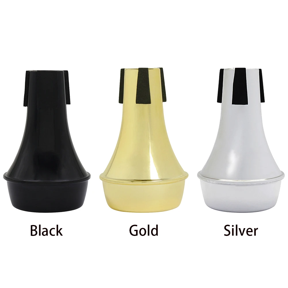 Portable Practice Straight Practical Beginner Trumpet Mute ABS Reduce Sound Accessories Tenor Silencer Alto Lightweight