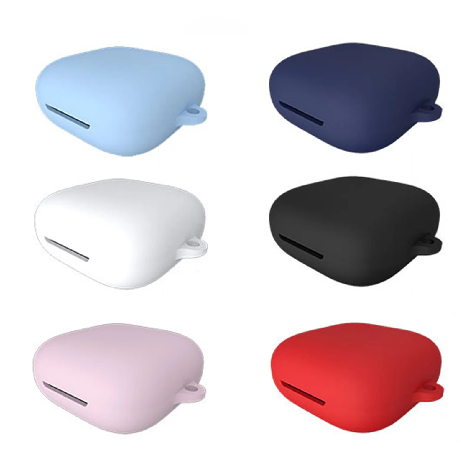 

Earphone Protective Case For OPPO ENCO W51 Wireless Bluetooth Earbuds Shockproof Dustproof Silicone Cover Shell Accessories