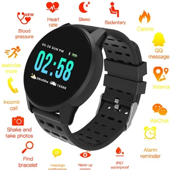 

B2 Smart Watches Men's Watch Bluetooth Heart Rate Monitor Sport Fitness Tracker Touch Screen Bracelet for Android IOS
