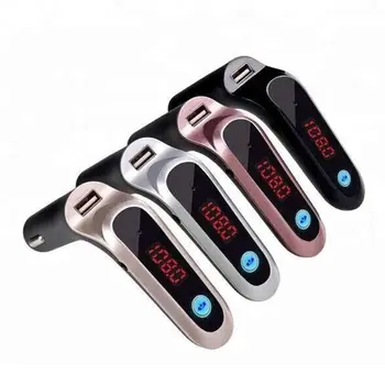 

Car FM Bluetooth Transmitter MP3 Player Hands Free Audio Auto Accessories Q84E