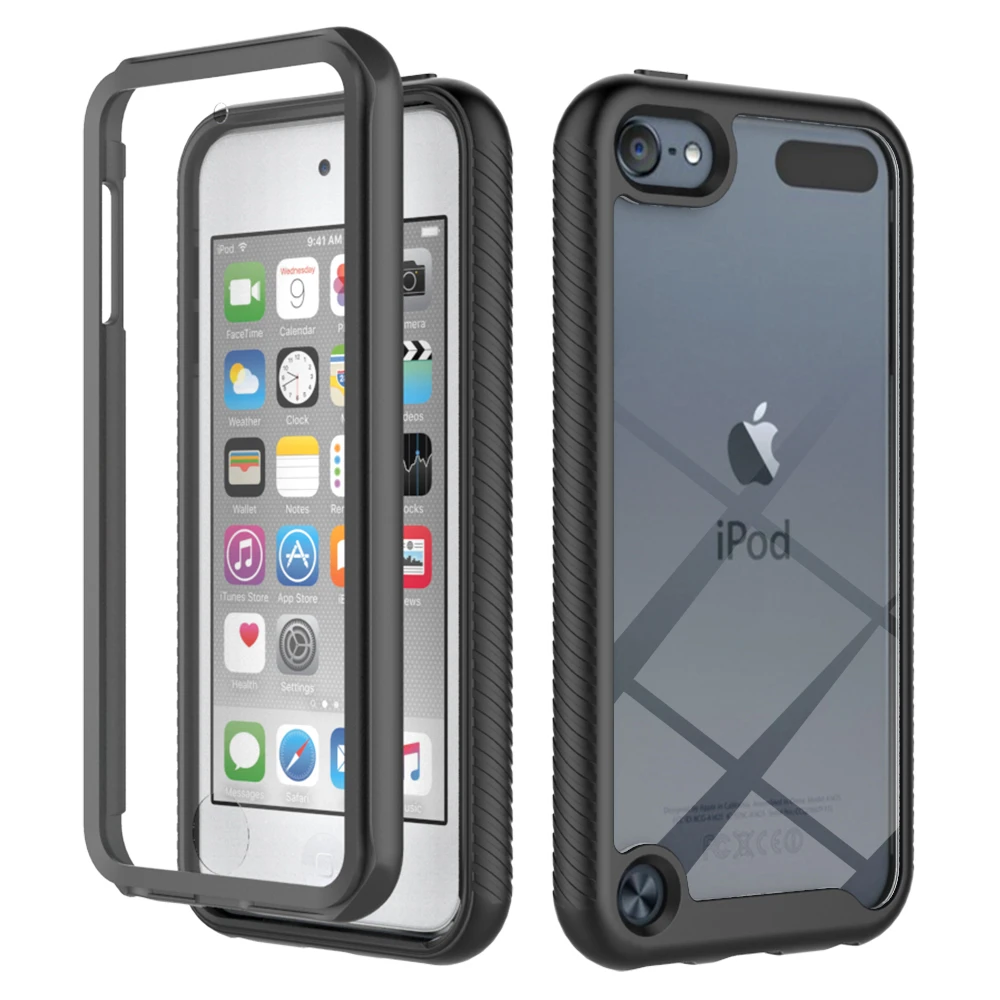 Funda transparente a prueba golpes para iPod Touch 6, de pantalla de cuerpo completo, resistente, 5 fundas|Fundas antigolpes para - AliExpress