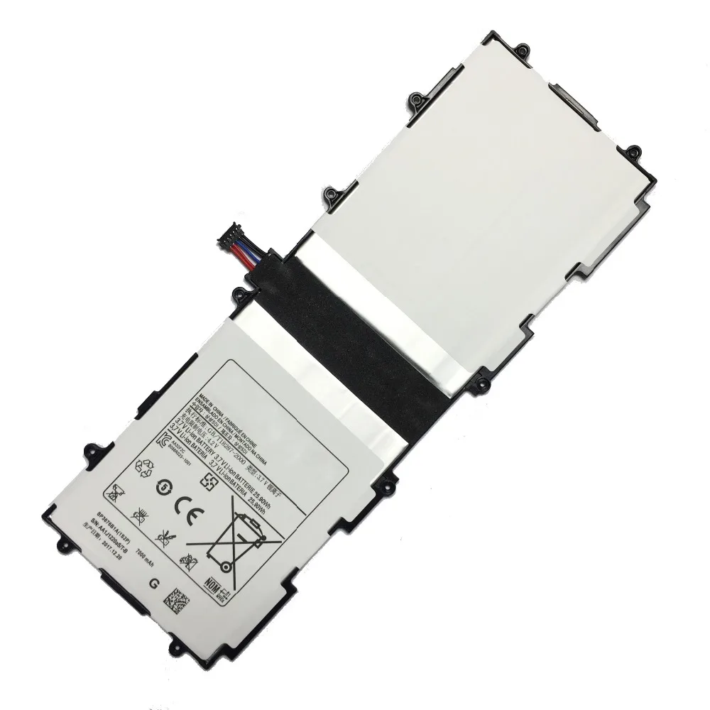 Tablet Bateria Sp3676b1a 1s2p para Samsung Galaxy Note 10.1 gt N8000 N8010 N8020 gt P7510 Tab gt P7510 7000mah Bateria e energia extra p/ tablet - Imagem 4