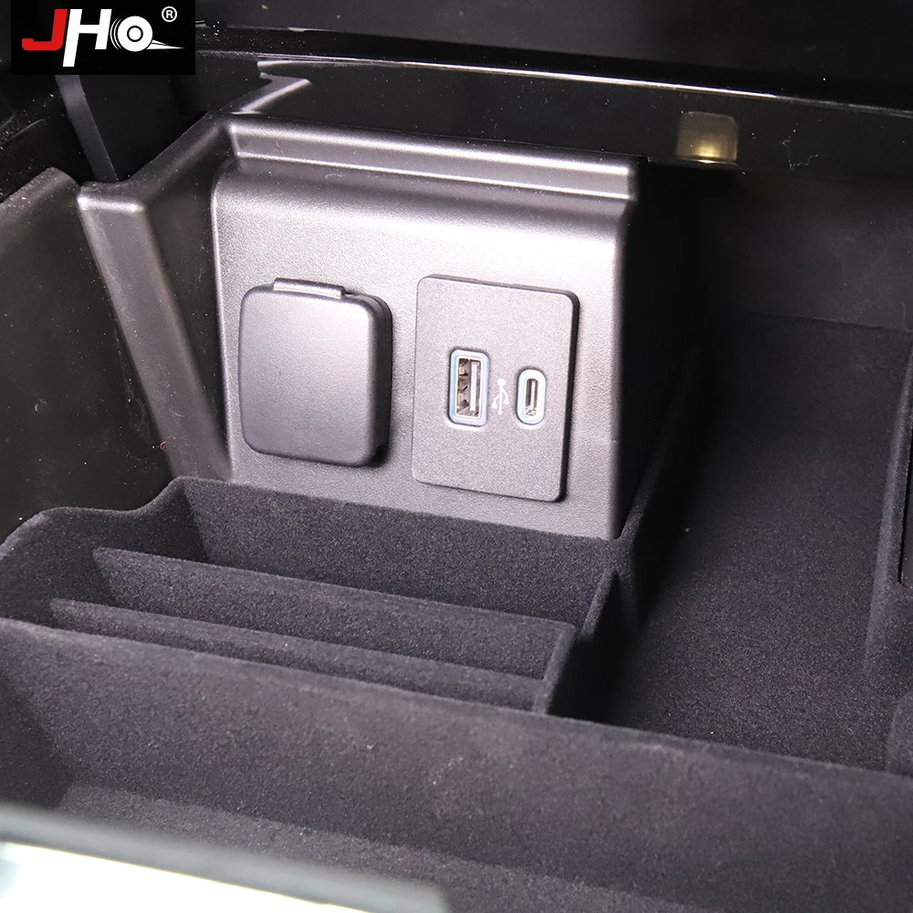 JHO Cup Holder Panel Storage Tray Car Organizer Container For Ford Explorer 2020 2021 Base XLT Limited Platinum ST Accessories