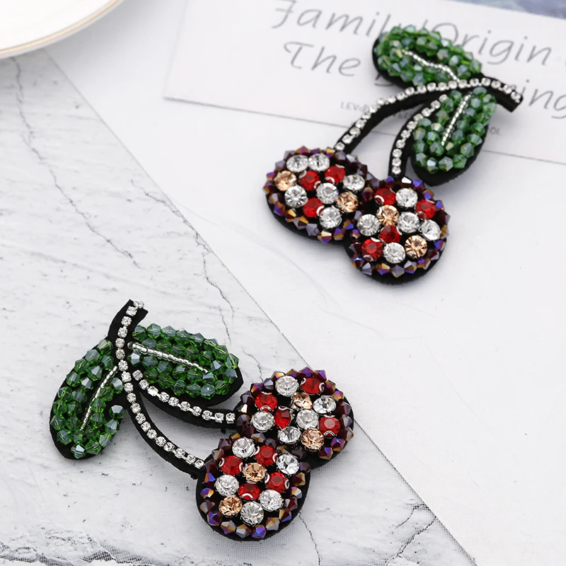 H250165X亮片带钻大樱桃胸针 (8)