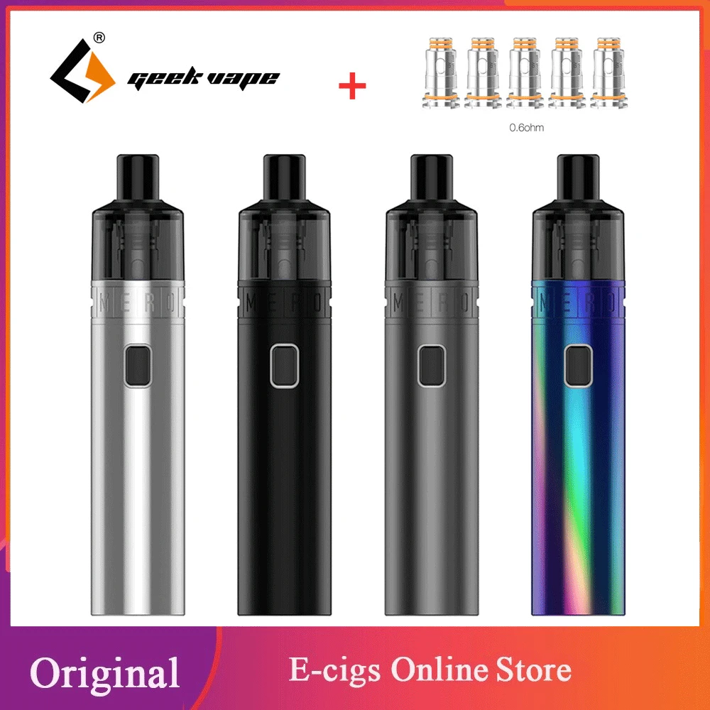 Оригинальный стартовый набор Geekvape лишь 2100 мАч батарея 3 мл емкость 0 4/Ом катушка