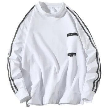 

Spring and fall 2020 new hoodie male Korean version of young men's long sleeve undershirt popular logo men's shirt casual
