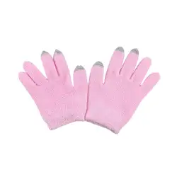 1 пара, женские модные перчатки с сенсорным экраном, зимние спортивные теплые уличные перчатки с пуговицами, хлопковые наручные перчатки, Mit
