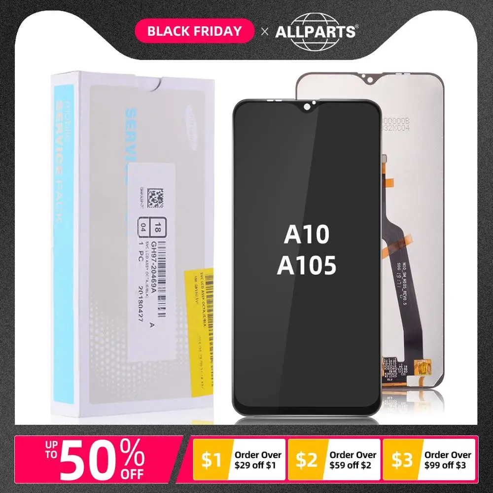 Original For Samsung Galaxy A10 LCD Digitizer A105/DS A105F A105FD A105A Display Touch Screen Digitizer For Samsung A10 Display