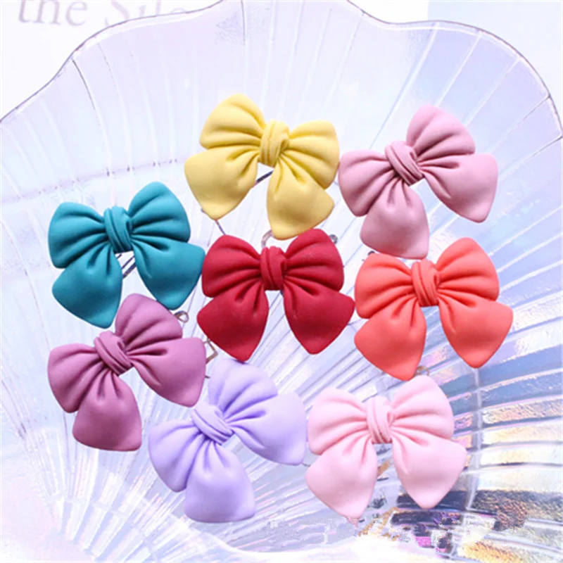 20Pcs New Resin Bowknot Crafts Accessories DIY Earrings Necklaces Decorative Material Patch Woman Handmade Craft Supplies Resin