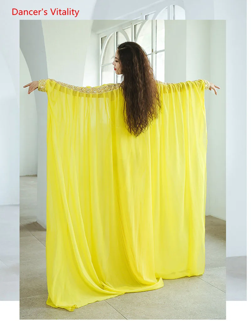 طقم ملابس رقص بطن للنساء رقص شرقي خليجي أداء ملابس...