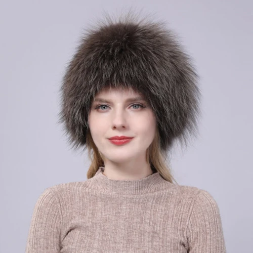Новинка,, женская зимняя шапка с лисой, шапка-ведро, женская шапка, Sombrero Mujer, Модный женский берет для отдыха - Цвет: color6