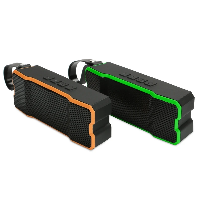 AAAE Top-Mini Portable Bluetooth Speakers with 10W Superior Sound, Built-in Mic, Stereo Pairing, IPX4 Water-Resistant Wireless S