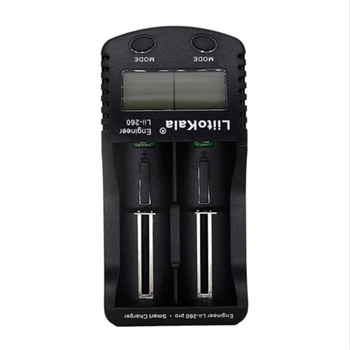 

LiitoKala Lii-260 18650/26650 LCD Smartest Li-ion Battery Charger 18650 26650 14500 14650 17500 17670 18500 Car charger Adapter